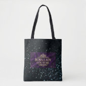 Boss Lady Couture All-Over-Print Tote Tas (Voorkant)