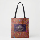 Boss Lady Couture All-Over-Print Tote Tas (Voorkant)