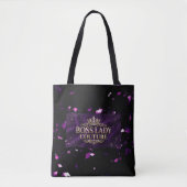 Boss Lady Couture All-Over-Print Tote Tas (Voorkant)