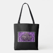 Boss Lady Couture All-Over-Print Tote Tas (Achterkant)
