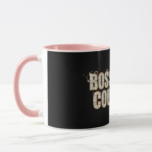 Boss Lady Couture Diamanten Mok (Links)