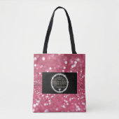 Boss Lady Couture Diamonds All-Over-Print Tote Tas (Voorkant)