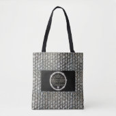 Boss Lady Couture Diamonds All-Over-Print Tote Tas (Voorkant)