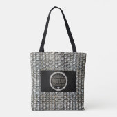 Boss Lady Couture Diamonds All-Over-Print Tote Tas (Achterkant)