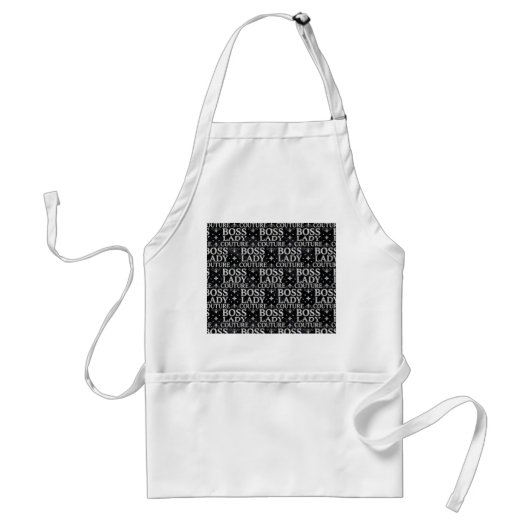 Boss Lady Couture Standaard Schort (Voorkant)
