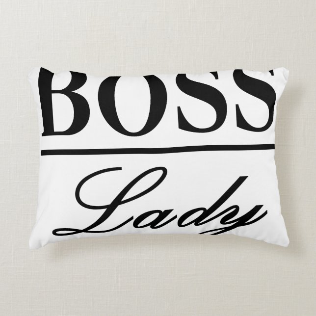 BOSS LADY DECORATIEF KUSSEN (Voorkant)