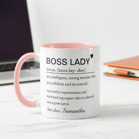 Boss Lady Definitie Roze Mok