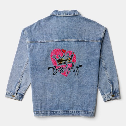 Boss Lady Denim Jacket (Achterkant)