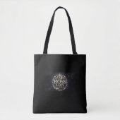 Boss Lady Diamonds All-Over-Print Tote Tas (Voorkant)