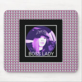 Boss Lady Diamonds Mousepad Muismat (Voorkant)