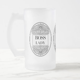 Boss Lady – Elegant Empowerment Matglas Bierpul