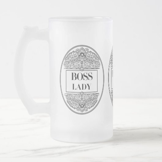 Boss Lady – Elegant Empowerment Matglas Bierpul (Links)