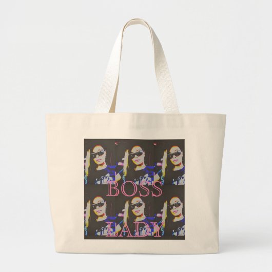 Boss Lady Fashion Jumbo Tas (Voorkant)