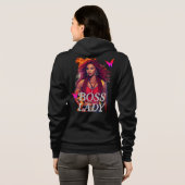 Boss Lady Fire Hoodie (Achterkant volledig)