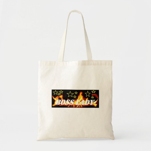 Boss Lady Flames Star Tas (Voorkant)