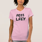 BOSS LADY - (front AND back T-shirt (Voorkant)