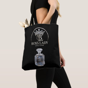 Boss Lady Geur All-Over-Print Boodschappentas Tote Bag