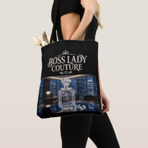 Boss Lady Geur All-Over-Print Boodschappentas Tote Bag