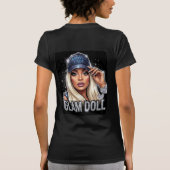 Boss Lady Glam Doll Diamonds T-shirt (Achterkant)