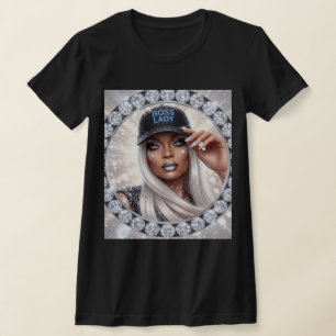 Boss Lady Glam Doll Diamonds T-Shirt