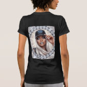 Boss Lady Glam Doll Diamonds T-Shirt (Achterkant)