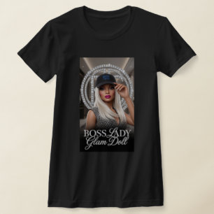 Boss Lady Glam Doll Diamonds T-shirt