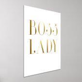 Boss Lady Gold Foil Print (Laagn)