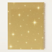 Boss Lady Gold Shimmer Planner (Achterkant)