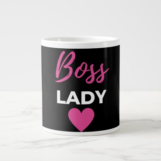 Boss Lady Grote Koffiekop (Voorkant)