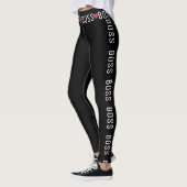 Boss Lady Heart Trim Leggings (Links)