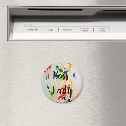 Boss Lady koelkast magnet (Insitu (Vaatwasser))