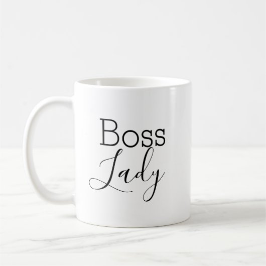 Boss Lady Koffiemok (Links)
