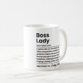 Boss Lady Koffiemok (Voorkant rechts)