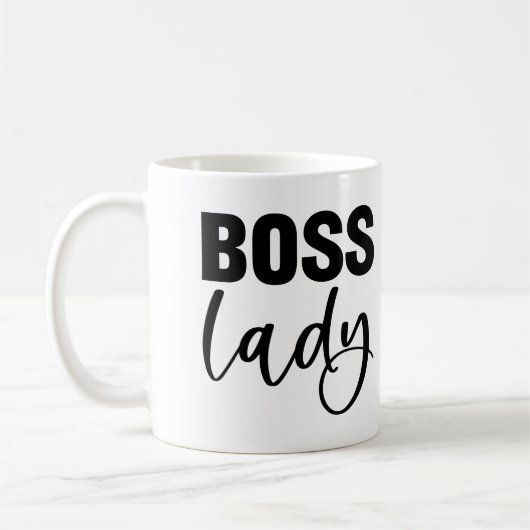 Boss Lady Koffiemok (Links)