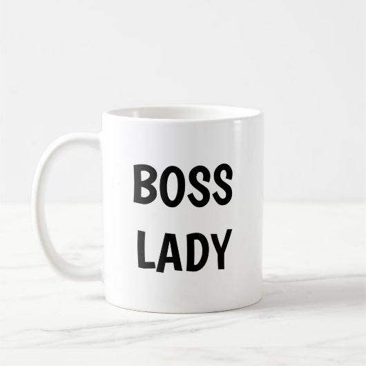 Boss Lady Koffiemok (Links)