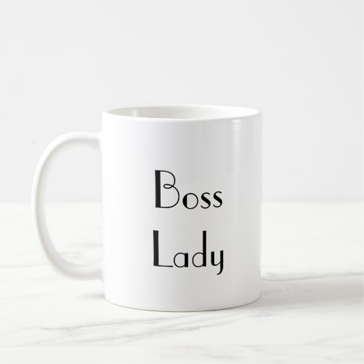 Boss Lady Koffiemok (Links)