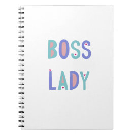 Boss Lady-laptop Notitieboek