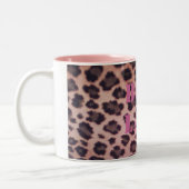 Boss Lady Leopard-Mok Tweekleurige Koffiemok (Links)