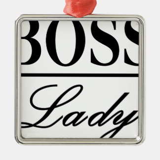 BOSS LADY METALEN ORNAMENT