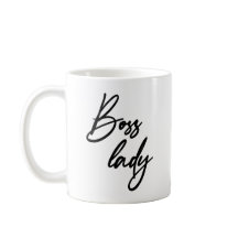 Boss Lady Modern handlettering script