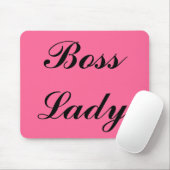 Boss Lady, Mousepad Muismat (Met muis)