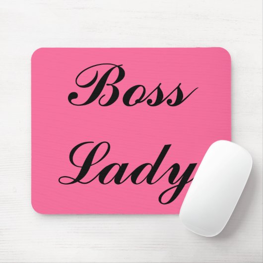 Boss Lady, Mousepad Muismat (Met muis)
