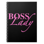 Boss Lady Notitieboek (Voorkant)