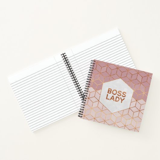 Boss Lady Notitieboek (Binnen)