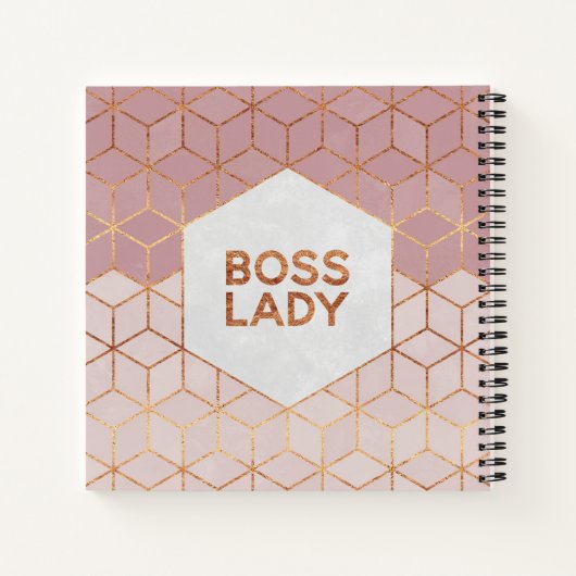 Boss Lady Notitieboek (Achterkant)