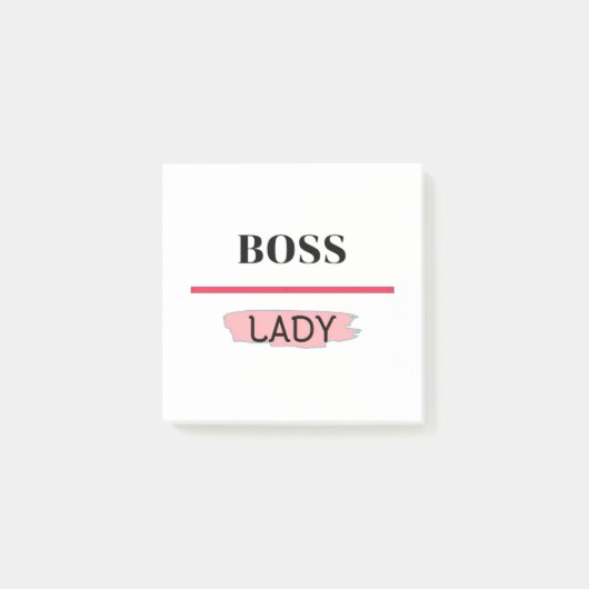 BOSS LADY POST-IT® NOTES (Voorkant)