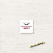 BOSS LADY POST-IT® NOTES (Op bureau)