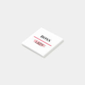 BOSS LADY POST-IT® NOTES (Schuin)