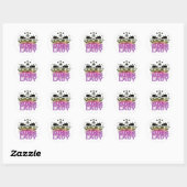 Boss Lady Queen - Large Crown Ronde Sticker (Vel)