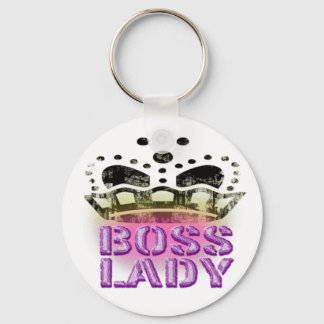 Boss Lady Queen - Large Crown Sleutelhanger